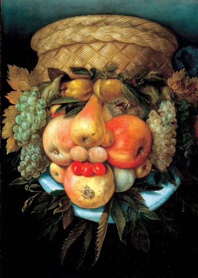 The Fruit Basket Giuseppe Arcimboldo